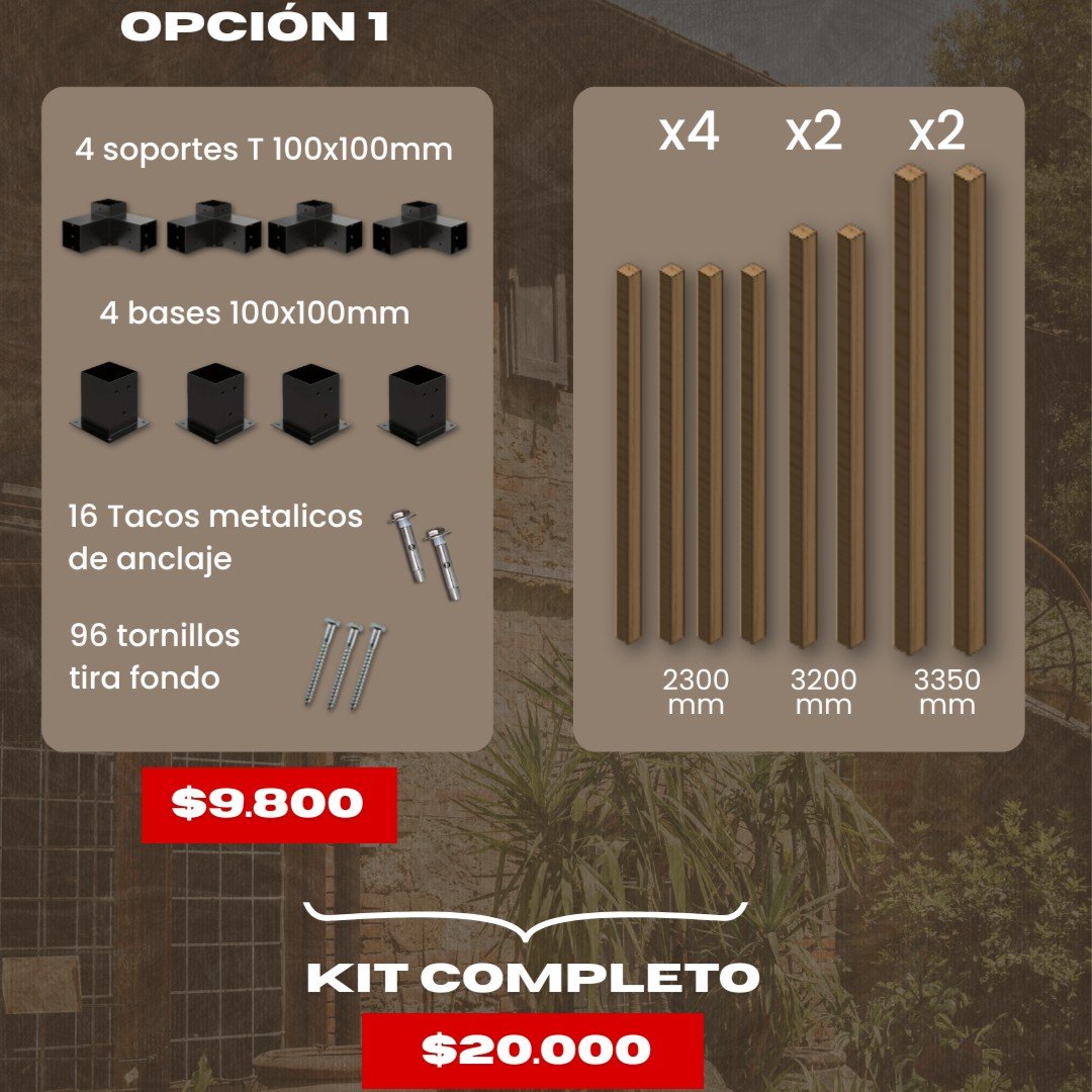 Kit de Pérgola